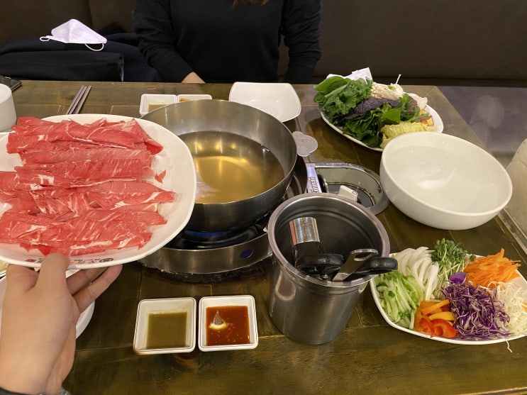  건대 샤브샤브의 최고 가성비 맛집 푸른채 방문 후기