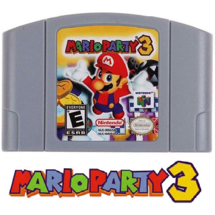인기있는 마리오 파티 3 비디오 게임 카트리지 콘솔 카드 미국 버전 닌텐도 N64: 비디오 게임, 1, 단일옵션 ···
