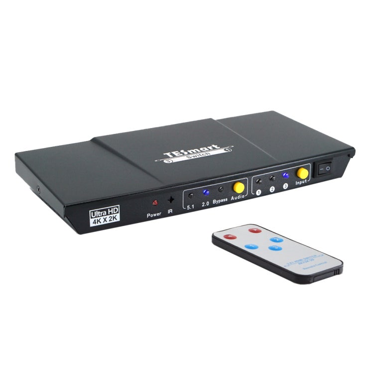 인지도 있는 티이스마트 3포트 HDMI 스위치 4K 30HZ S/PDIF, HSW0301A30 추천해요