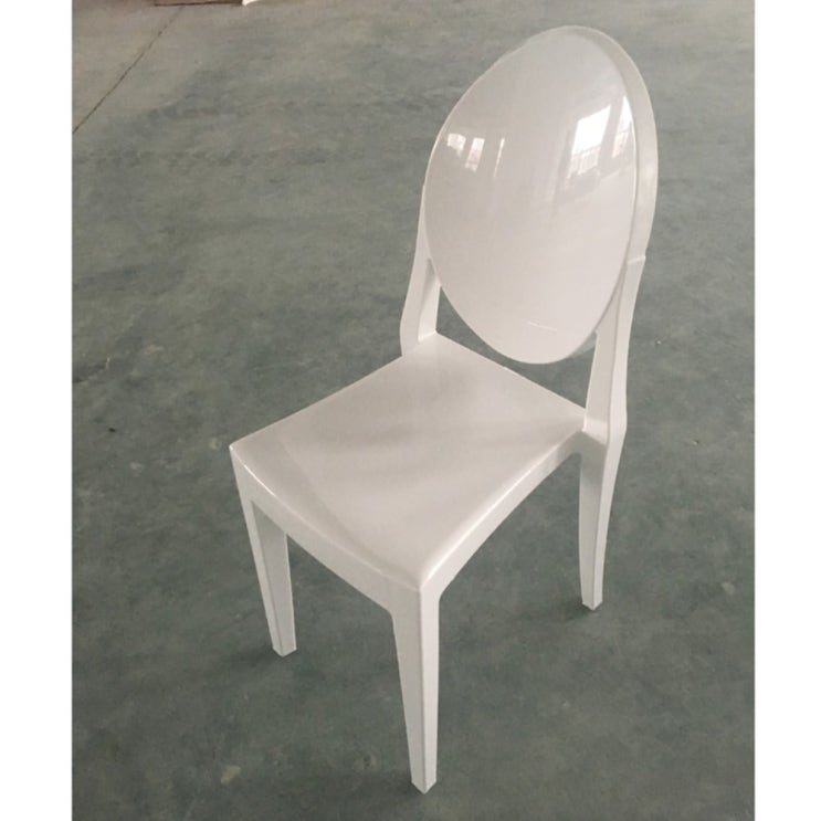 최근 많이 팔린 투명아크릴의자 투명의자 의자리폼 간이의자 인테리어용품, 실백색 추천해요