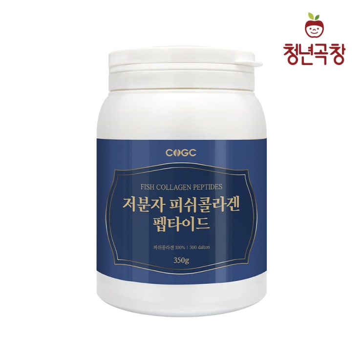 가성비 좋은 청년곡창 저분자 피쉬콜라겐 펩타이드, 350g ···