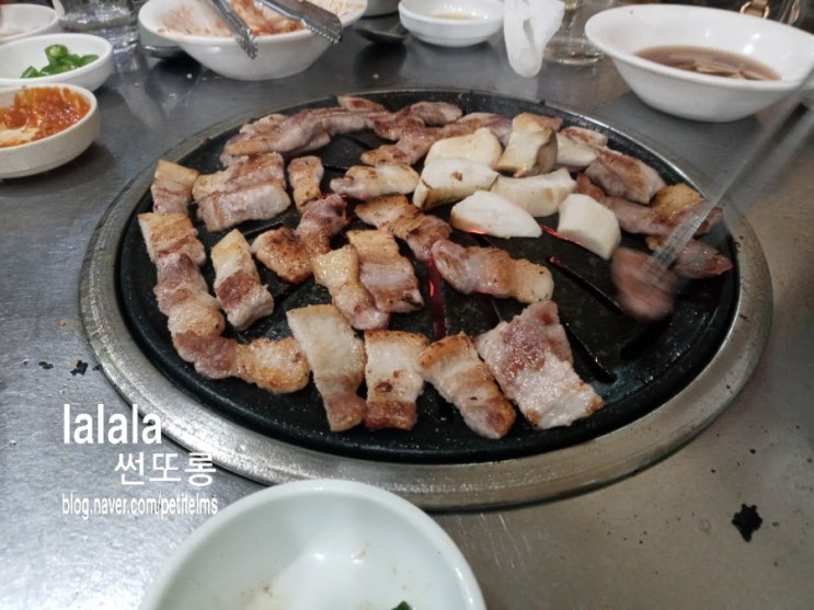  남해맛집추천 -연탄돼지갈비,우리들만의 아지트!
