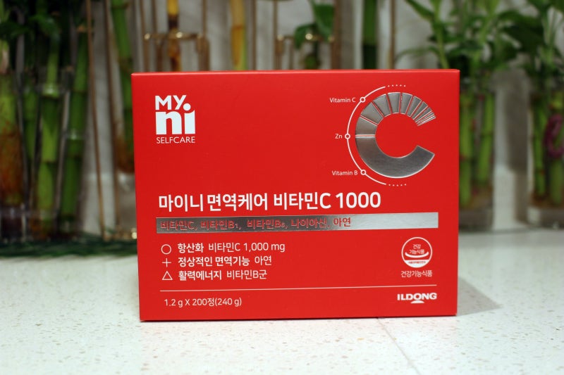 고함량 비타민, 마이니 면역케어 비타민c 100으로 채우자!