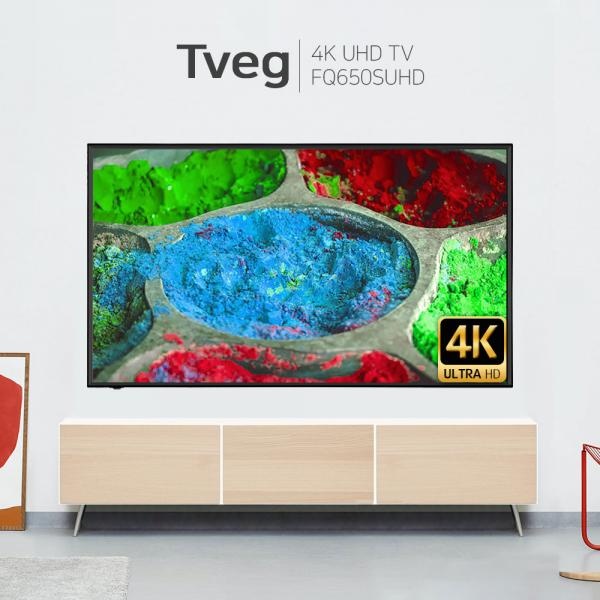 최근 많이 팔린 티브이지 프리미엄 고화질 텔레비전 65인치 4k UHD LED TV 슬림베젤 스탠드형 벽걸이형 기사설치, 스탠드형기사설치 추천해요