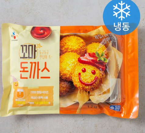  (줜맛탱)CJ 제일제당 꼬마돈카츠 돈까스(냉동)