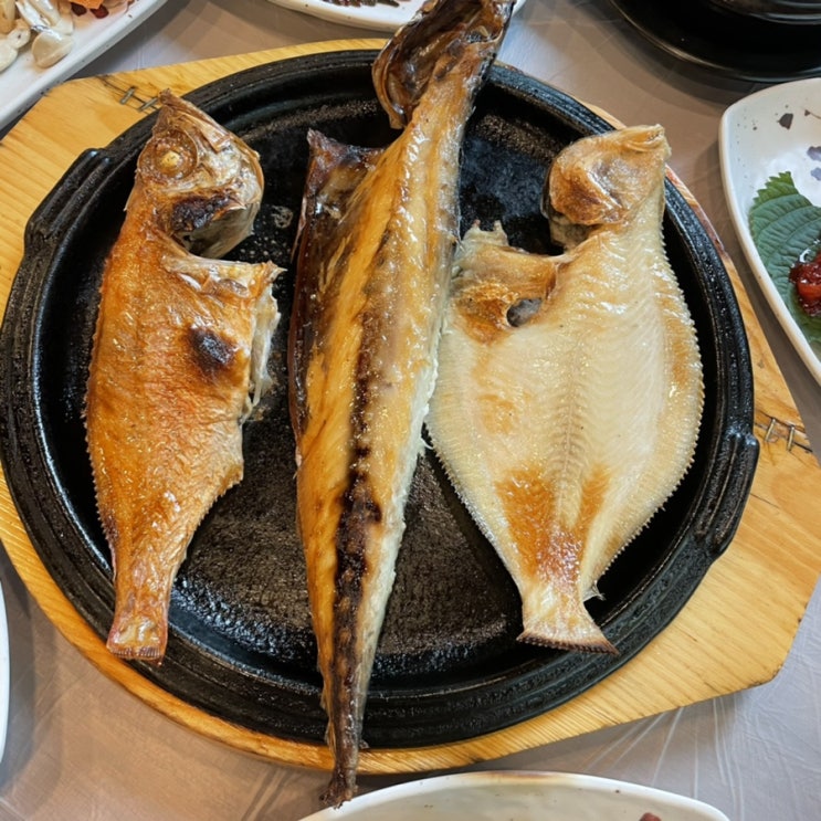 강릉 화덕 생선구이 전문점 강문해변 맛집