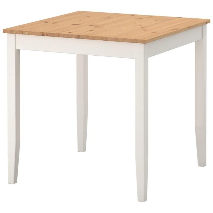 가성비갑 이케아 LERHAMN 레르함 테이블 74x74 cm 식탁, 앤티크/화이트 ··· 가성비갑 이케아 LERHAMN 레르함 테이블 74x74 cm 식탁, 앤티크/화이트 ···
