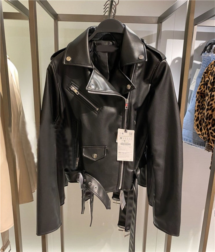 후기가 좋은 ZARA 자라 짧은 인조 가죽 오토바이 라이더 여성 재킷 03046029800 ··· 후기가 좋은 ZARA 자라 짧은 인조 가죽 오토바이 라이더 여성 재킷 03046029800 ···