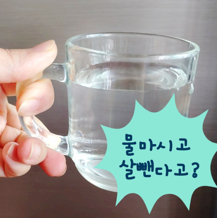  식사 30분전 물 마시기로 면역력 높이고 다이어트 효과