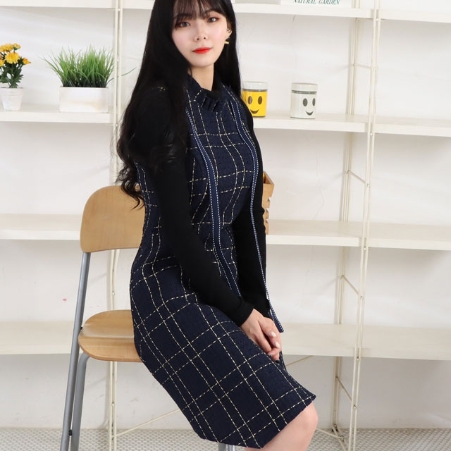 구매평 좋은 페이퍼먼츠 가을 겨울 리본넥 체크 레이어드 원피스 6738 ··· 구매평 좋은 페이퍼먼츠 가을 겨울 리본넥 체크 레이어드 원피스 6738 ···