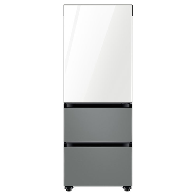 인지도 있는 삼성전자 비스포크 김치플러스 3도어 냉장고 RQ33T74A259 313L 방문설치 좋아요