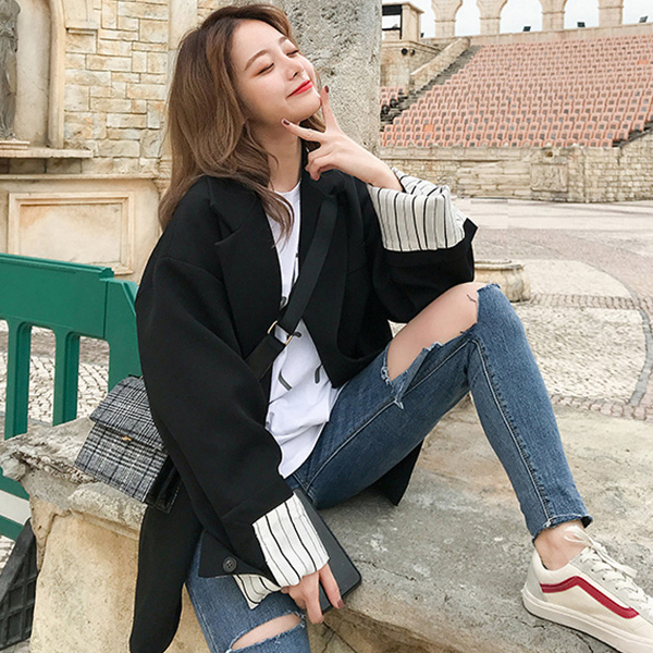 선택고민 해결 포플러앤씨 여성용 뉴빌리 소매 줄지 재킷 추천합니다 선택고민 해결 포플러앤씨 여성용 뉴빌리 소매 줄지 재킷 추천합니다