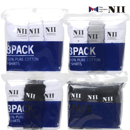 잘나가는 NII 동아쇼핑NII*싹쓰리50% 찐특가~~목이잘안늘어나는 반팔면100%3팩(NNUARVX1101) 반팔 티셔츠 추천합니다 잘나가는 NII 동아쇼핑NII*싹쓰리50% 찐특가~~목이잘안늘어나는 반팔면100%3팩(NNUARVX1101) 반팔 티셔츠 추천합니다