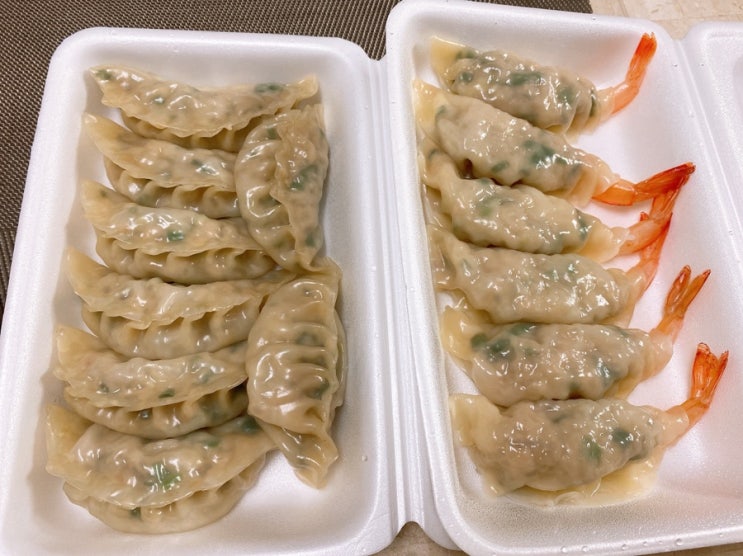  스마일수제왕만두 옥포점 새우만두, 고기만두 고로케 맛집