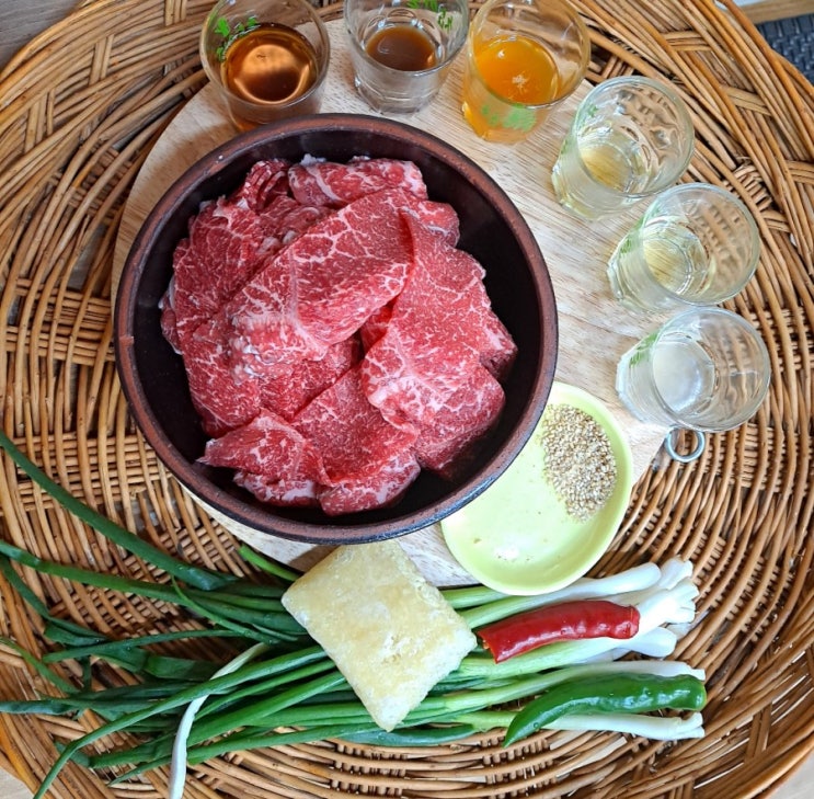  한우 앞다리 바싹 불고기 고기 요리 고기반찬 액젓으로 감칠맛 나는 불고기