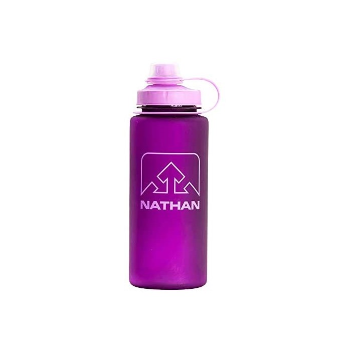 선호도 높은 Nathan LittleShot BPA- 무료 물병 좁은 입 24oz / 750ml, One Size, Imperial Purple/Lupine 추천해요