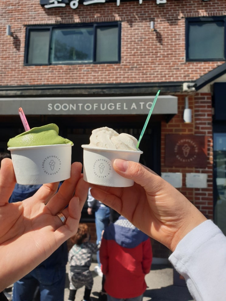  강릉짬뽕순두부!! 순두부젤라또!! 강릉여행에선 필수로 들러야죵 :-D