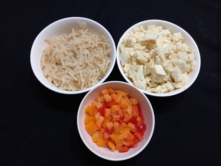  Stuffing hash browns