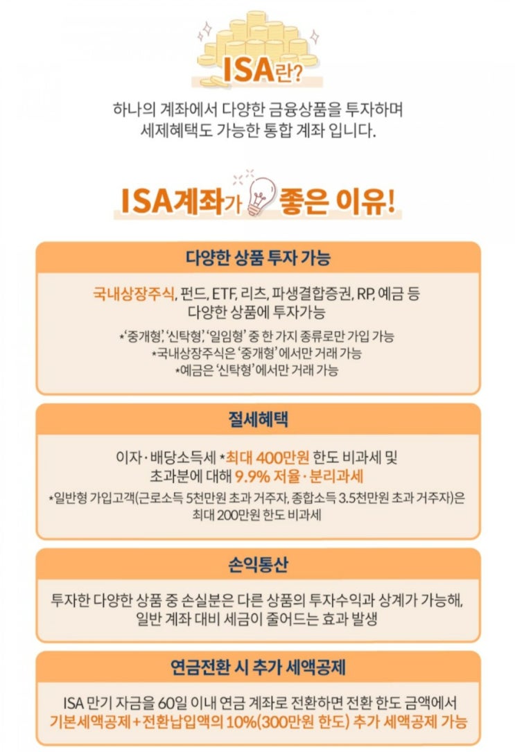  중개형 ISA 계좌 준비서류 계좌유형, 모바일로 미래에셋증권 ISA 계좌 개설하기
