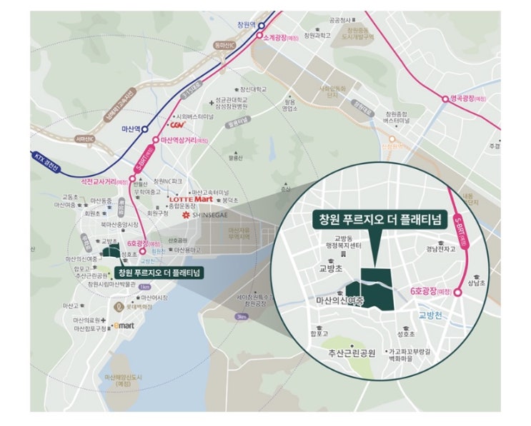  [창원] 교방동 푸르지오 더 플래티넘 분양정보, 교방 1구역 재개발 지역