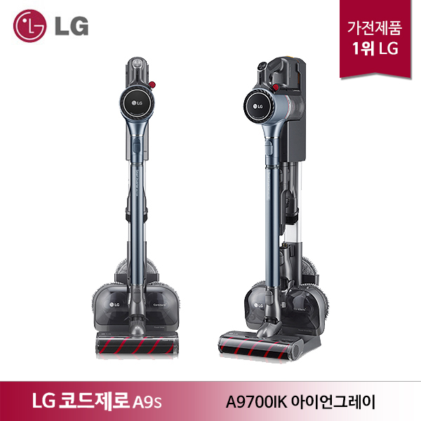 잘팔리는 LG전자 LG 코드제로 A9S 무선청소기 A9700IK 듀얼 배터리 좋아요