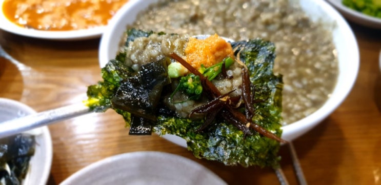  제주도 맛집 추천 : 일통이반 (웨이팅, 포장, 해산물, 왕보말죽, 성게알, 가격 메뉴 먹는방법) 내돈내산