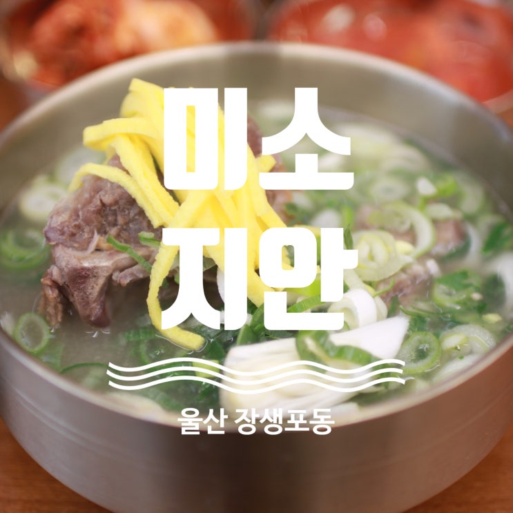 울산 장생포 맛집 미소지안 칼국수 & 국밥 전문점
