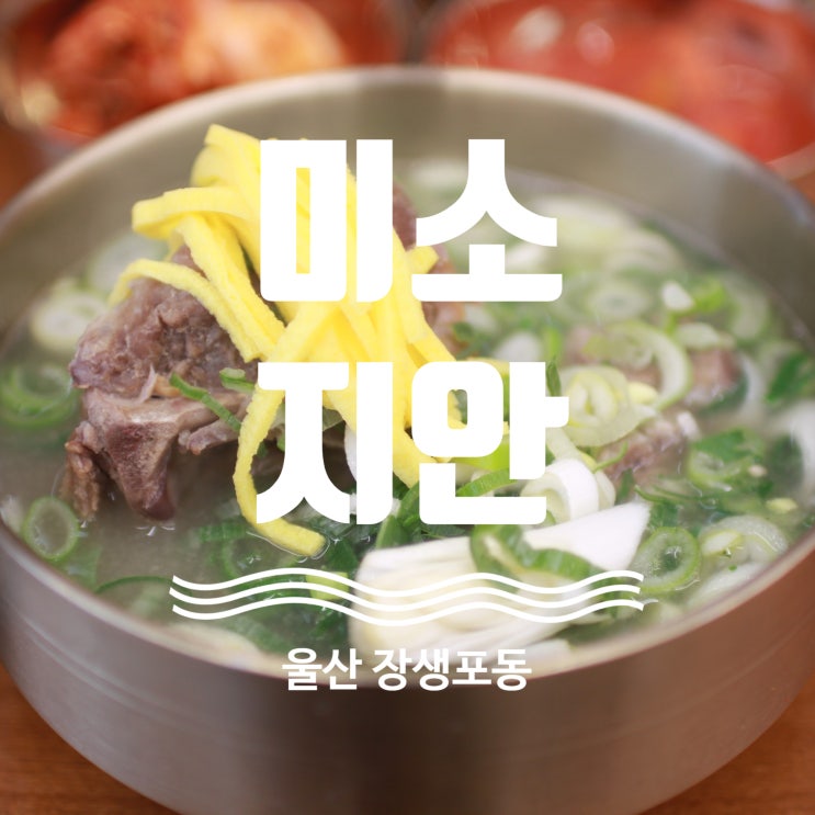  울산 장생포 맛집 미소지안 칼국수 & 국밥 전문점
