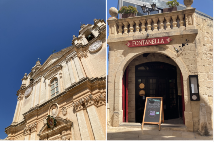  몰타Malta 옛 수도 Mdina 임디나 Fontanella 폰타넬라 케이크
