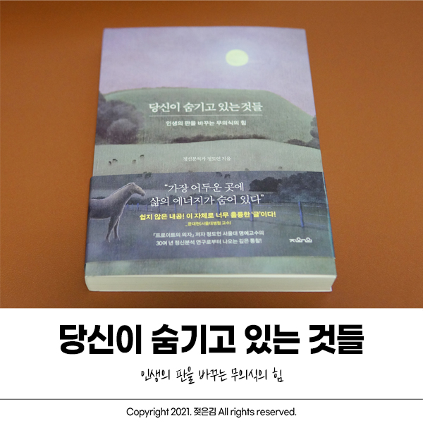 무의식의 힘, '당신의 숨기고 있는 것들' 을 읽고 무의식의 힘, '당신의 숨기고 있는 것들' 을 읽고