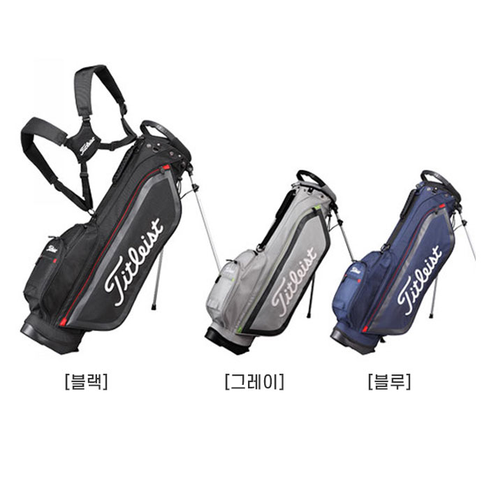 의외로 인기있는 타이틀리스트 경량 스탠드 캐디백 46인치 CBS76 / Titleist Stand caddie bag CBS76, 블랙 추천해요