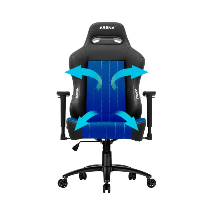 최근 많이 팔린 NEW ARENA-X ZERO AIR BLACK Chair 게임용/게이밍 컴퓨터 의자, 블랙 ···