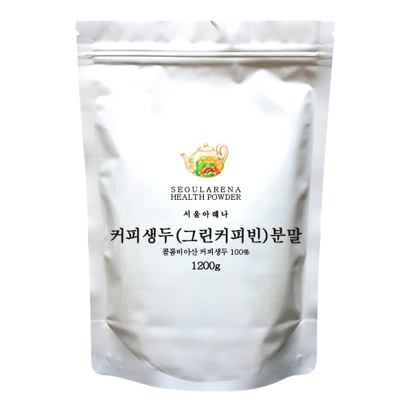 가성비 좋은 커피생두분말 그린커피빈, 1.2kg, 1개 ···