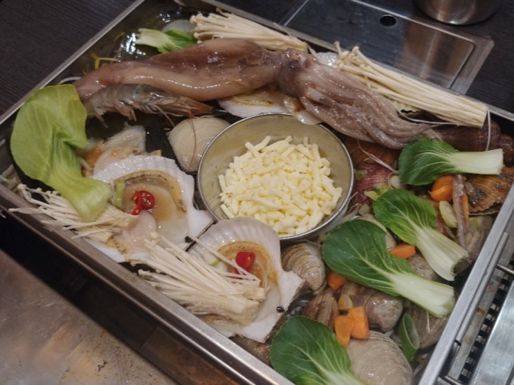  주안선술집 고조선에서 조개찜 먹었어요