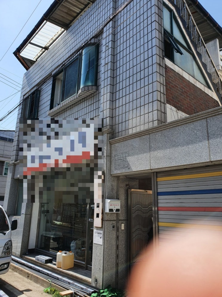  [충주 바닥크랙샌딩] 충주 주택 바닥 크랙샌딩, 매장 데코타일 철거 현장
