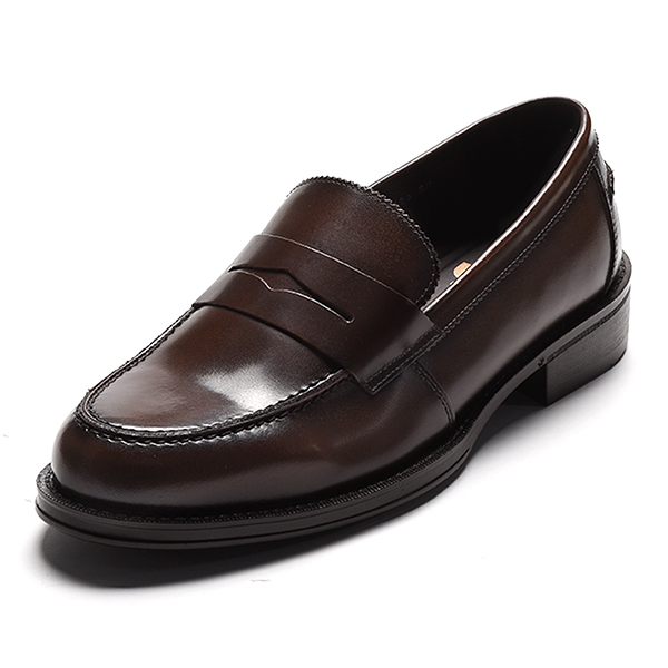 후기가 좋은 슈스토리 shoespa 남성 패니로퍼 OGM008FG22 D.BROWN (3.5cm) ···