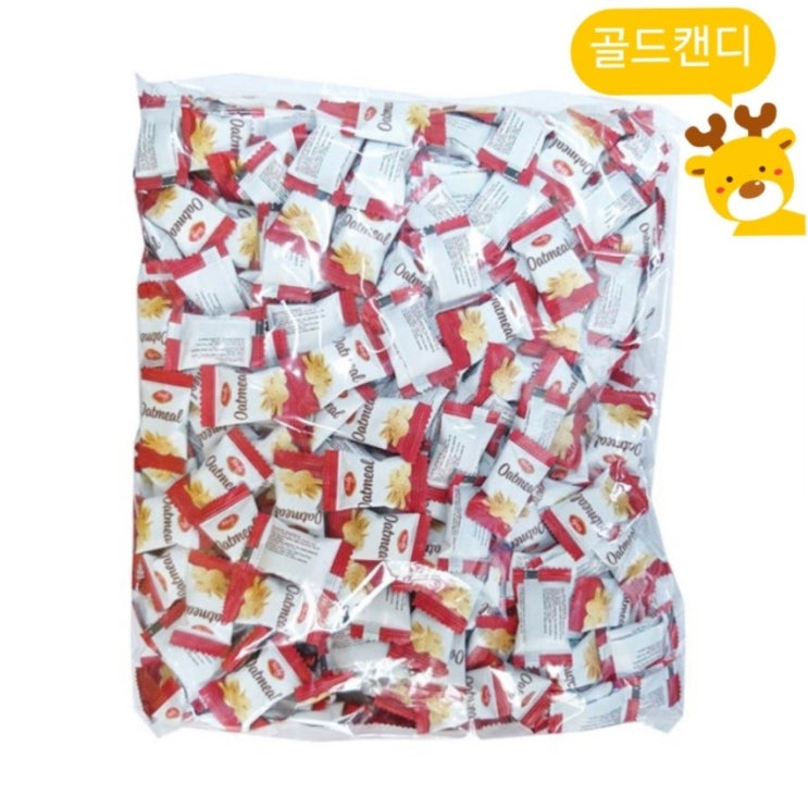 의외로 인기있는 리치 푸드 오트밀 미니바이트 귀리 곡물 대용량 과자 1Kg (약 400개입), 1개 좋아요