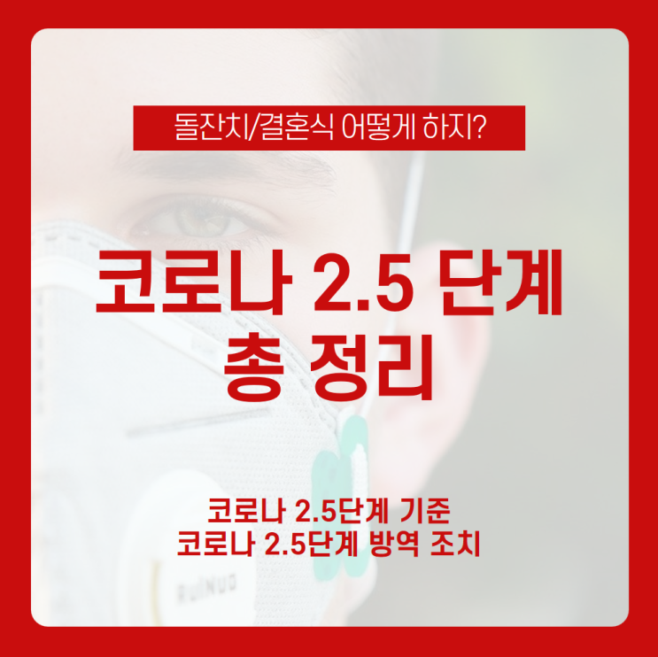  [코로나 2.5단계 정보] 코로나 2.5단계 격상? 코로나 2.5단계 기준 및 방역 조치 (다중이용시설, 일상/사회/경제활동) /코로나 2.5단계 결혼식, 코로나 2.5단계 돌잔치