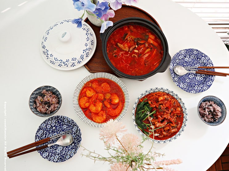  백년가게 장흥회관 낙지곱창전골로 간편하게 홈파티 준비끝 프레시지 밀키트