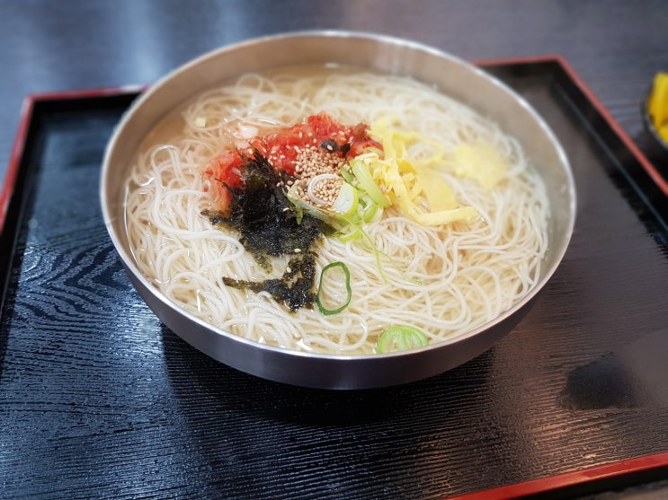  [일산 라페스타 맛집] 부담 없는 국수 한 끼. "신의 한 국수"