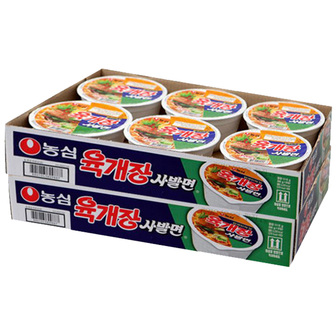 인기 많은 농심 육개장 사발면 86g ··· 인기 많은 농심 육개장 사발면 86g ···