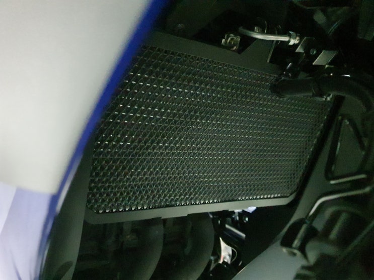  YZF-R3 2020 - 라디에이터 가드 장착