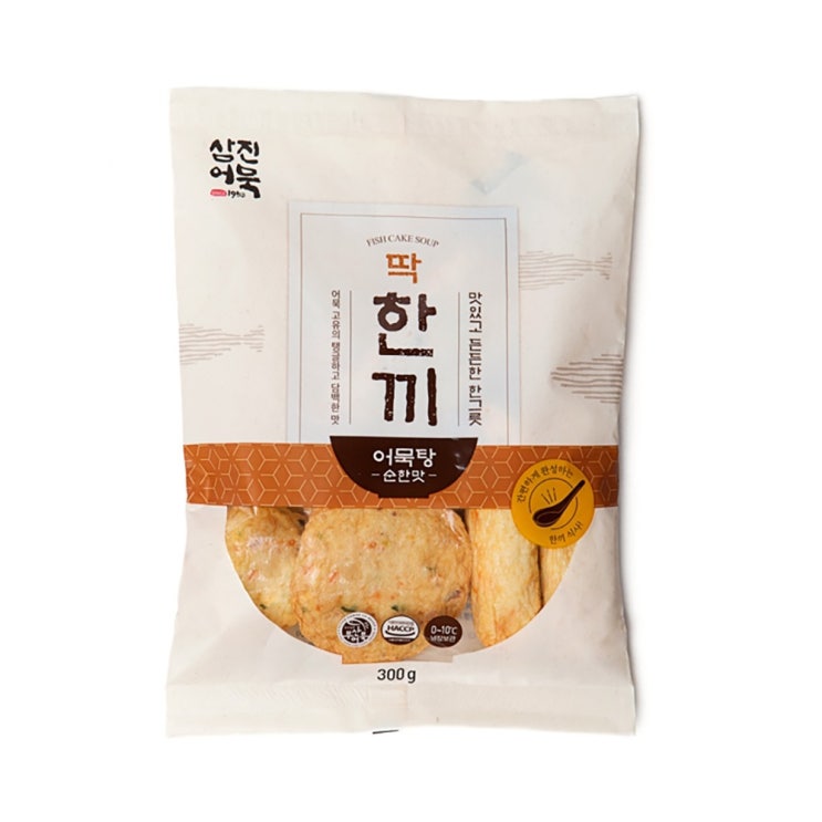 가성비 좋은 [삼진어묵] 딱한끼 어묵탕 (순한맛) 1봉 300g, 상세 설명 참조 추천합니다