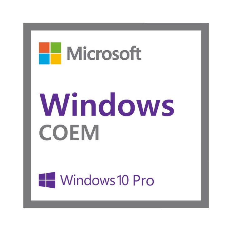 최근 많이 팔린 마이크로소프트 Windows 10 pro DSP 한글 64Bit 윈도우 정품 ···
