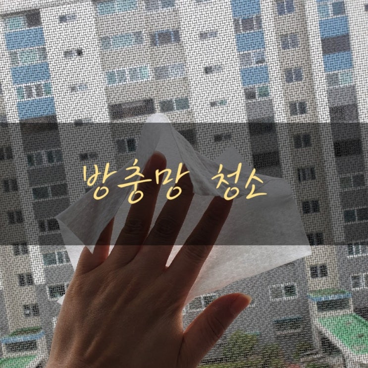  방충망청소 베란다창틀청소