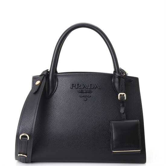 인기 많은 Prada Saffiano Cuir City Calf Monochrome Bag 26cm 1BA156 2ER XF00020001 ···