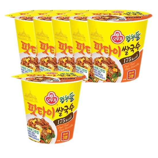 최근 인기있는 오뚜기 컵누들 팟타이 쌀국수 50g, 6개 ··· 최근 인기있는 오뚜기 컵누들 팟타이 쌀국수 50g, 6개 ···