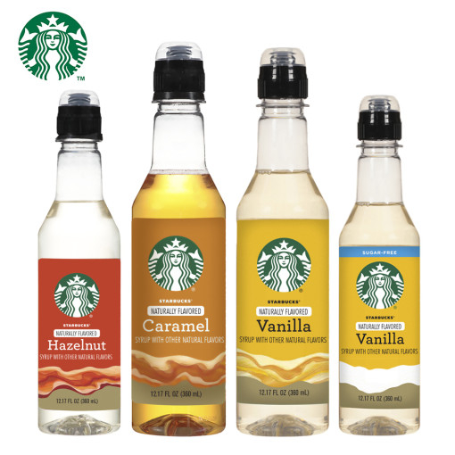 잘나가는 스타벅스 커피시럽 360 ml 4종 / Starbucks Syrup 12.17 oz Bottle, 3. Vanilla, 360ml 추천합니다