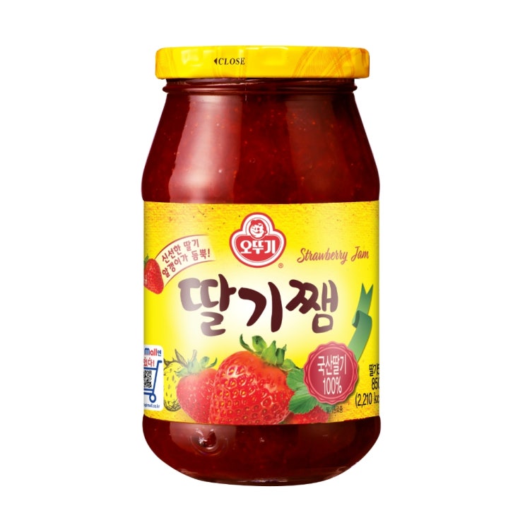 잘팔리는 오뚜기 딸기쨈, 850g, 1개 ···