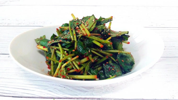  맛있는 봄나물~ 참나물 겉절이 만드는 법